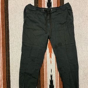 Phatfarm stretch black pants L